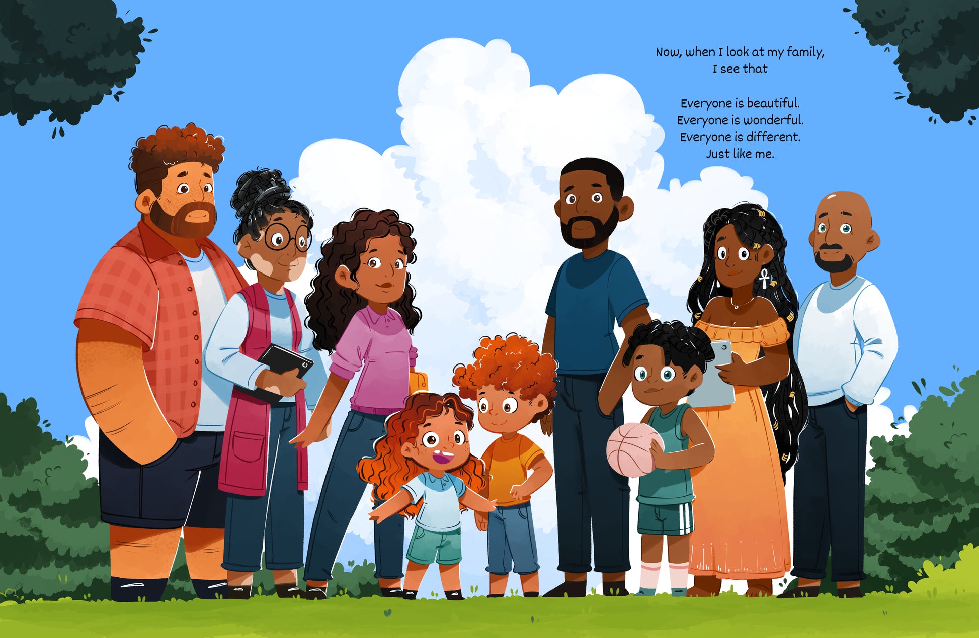 Wonderful And Different, Just Like Me: Nia's Family (Paperback)