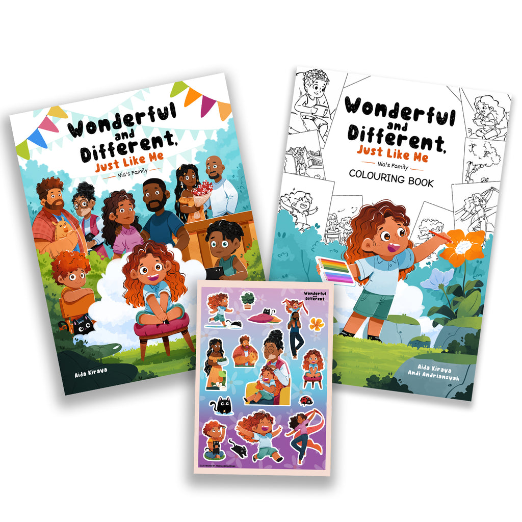 The Big Bundle (Picture Book + Colouring Book + Sticker Sheet)