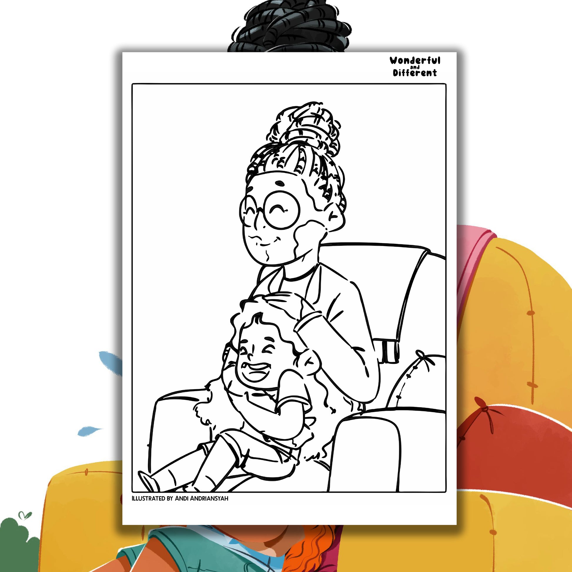 The Big Bundle (Book + The Big Family Colouring Adventure + Sticker Sheet)
