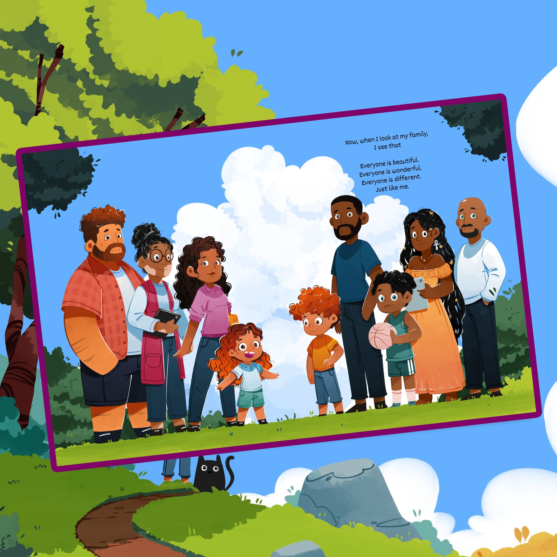 Wonderful And Different, Just Like Me: Nia's Family (Paperback)